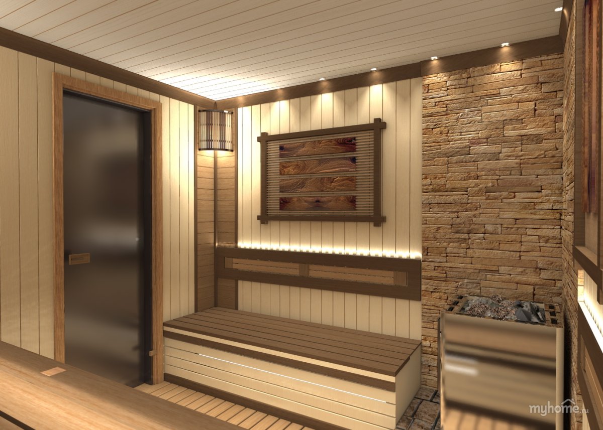 Шкаф для бани в комнату отдыха