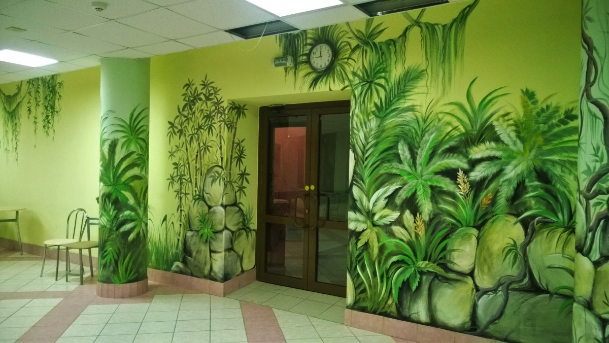 Роспись стен в квартире