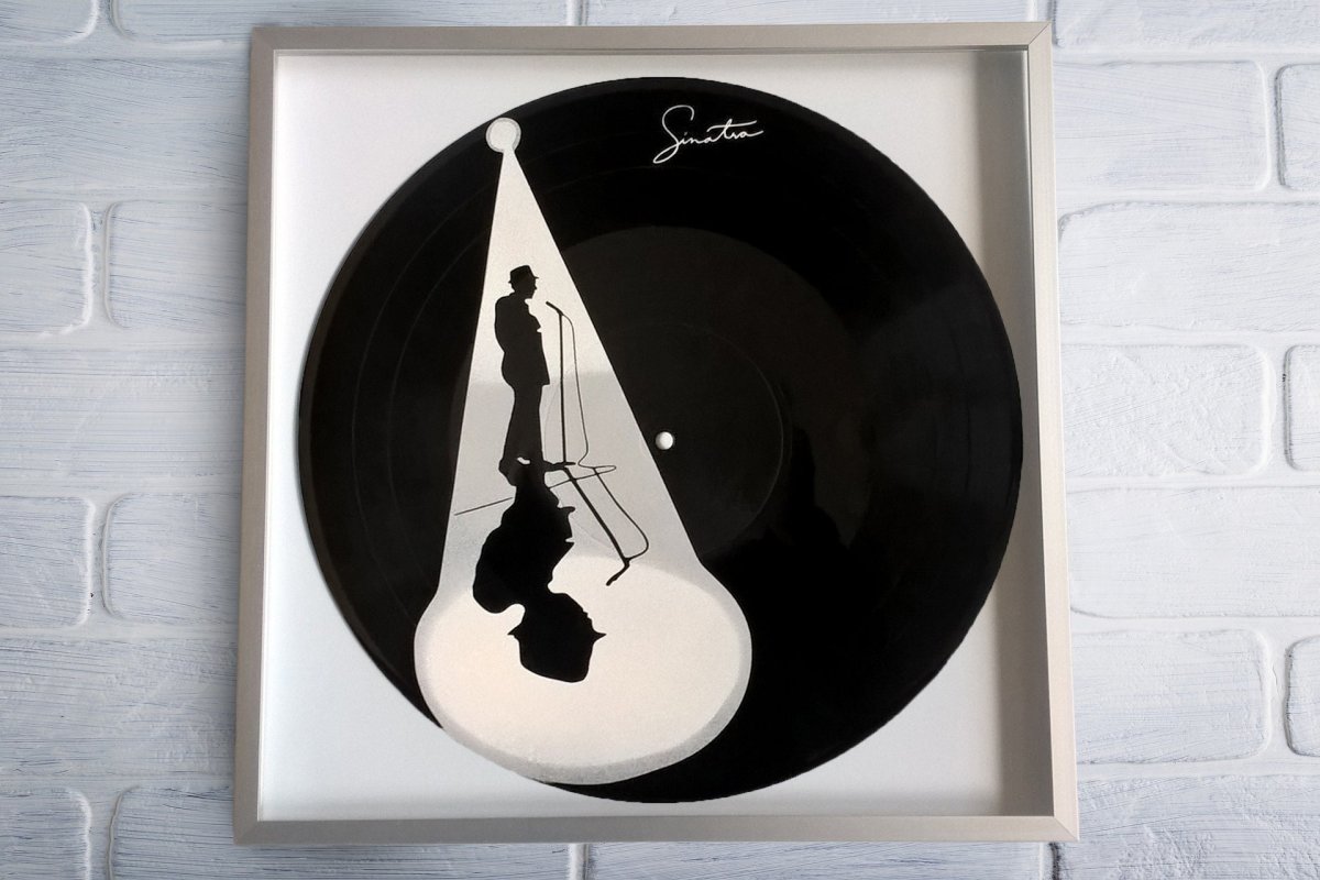 Рисуем на виниловых пластинках