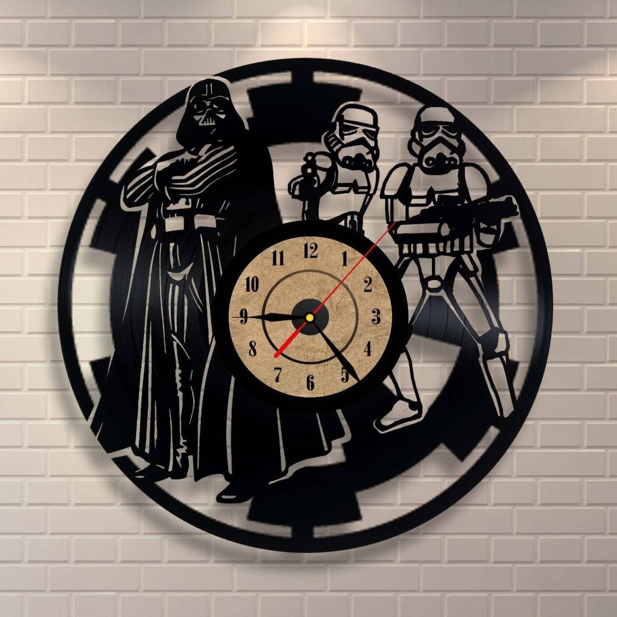 Часы из пластинки Star Wars