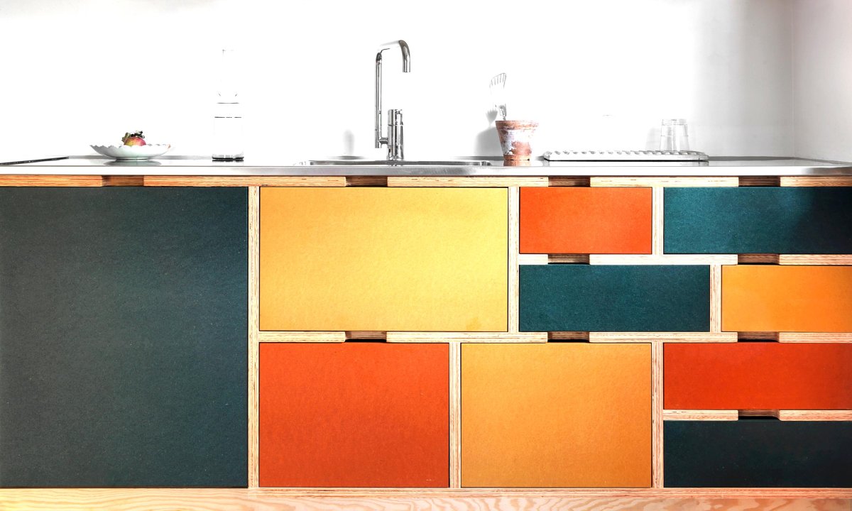 Кухонный гарнитур из фанеры