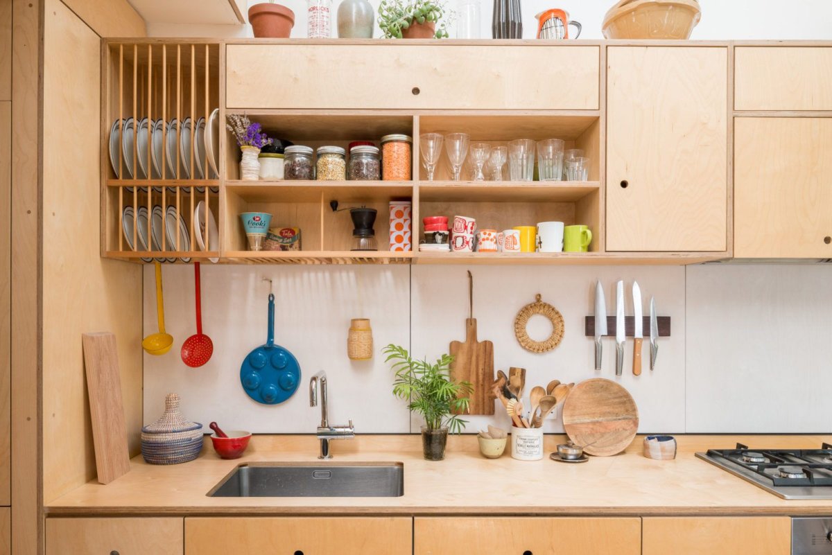 Кухня из фанеры