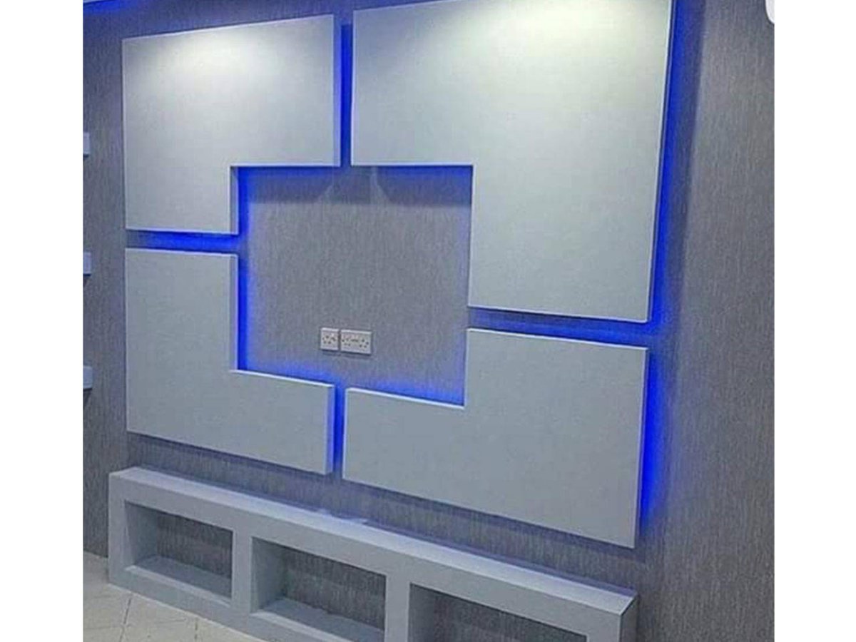 Телевизор подставка гипсокартон