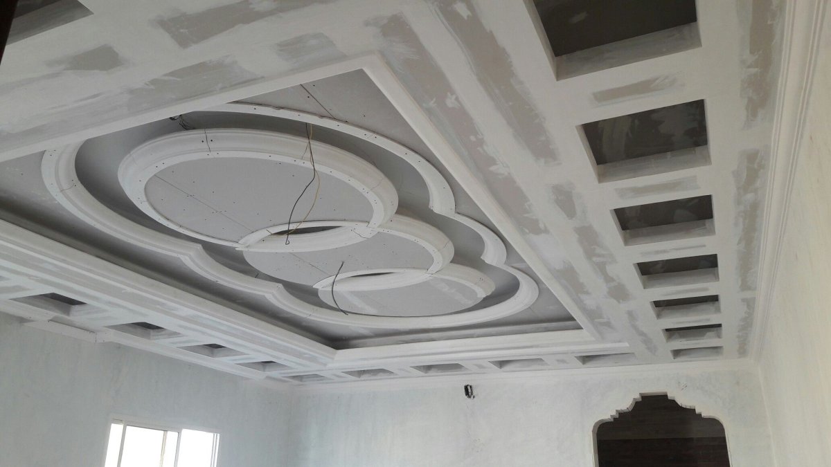 Потолки из гипсокартона