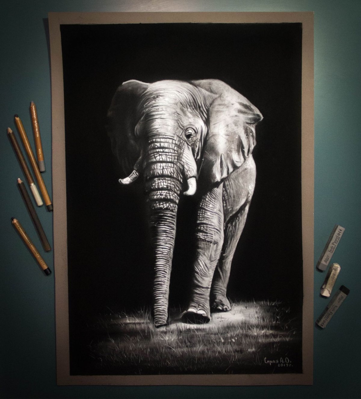 Картины на досках яркие