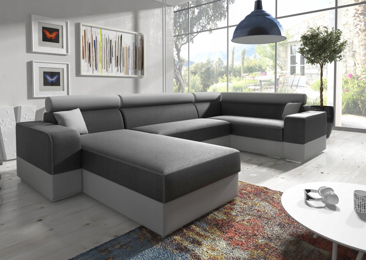 Модели мягкой угловой мебели