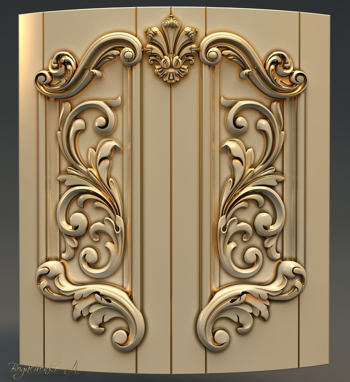 Узоры на мебельных фасадах