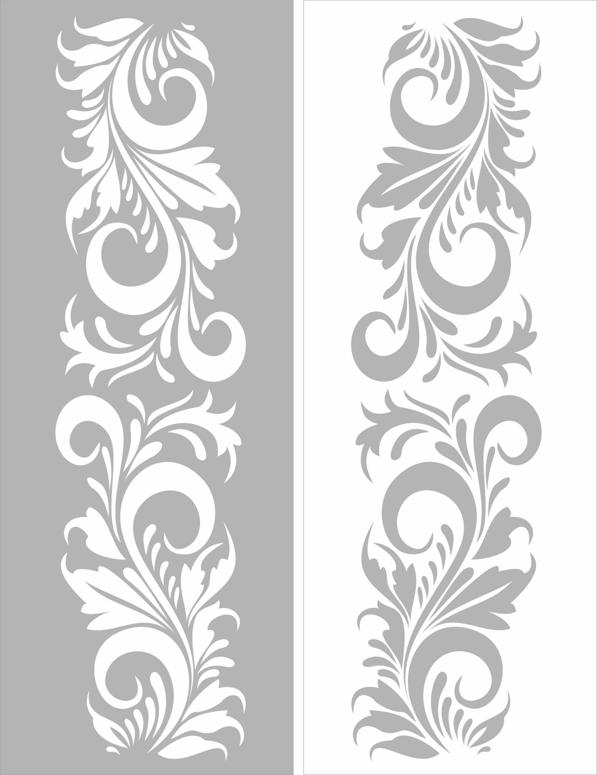 Растительный орнамент на мебели