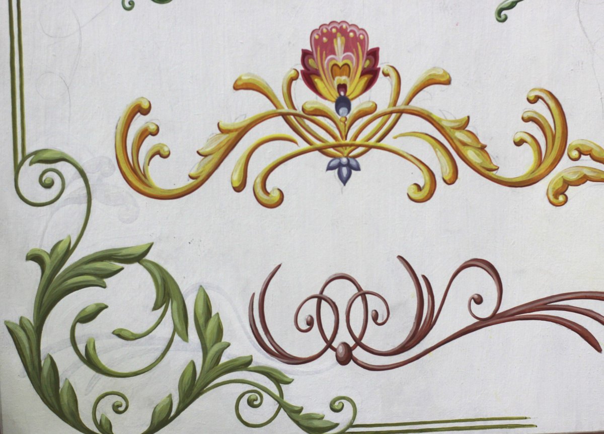 Трафарет вензеля