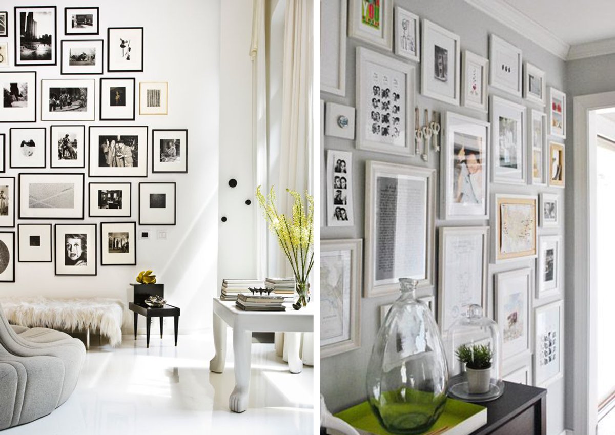 Правильная развеска картин