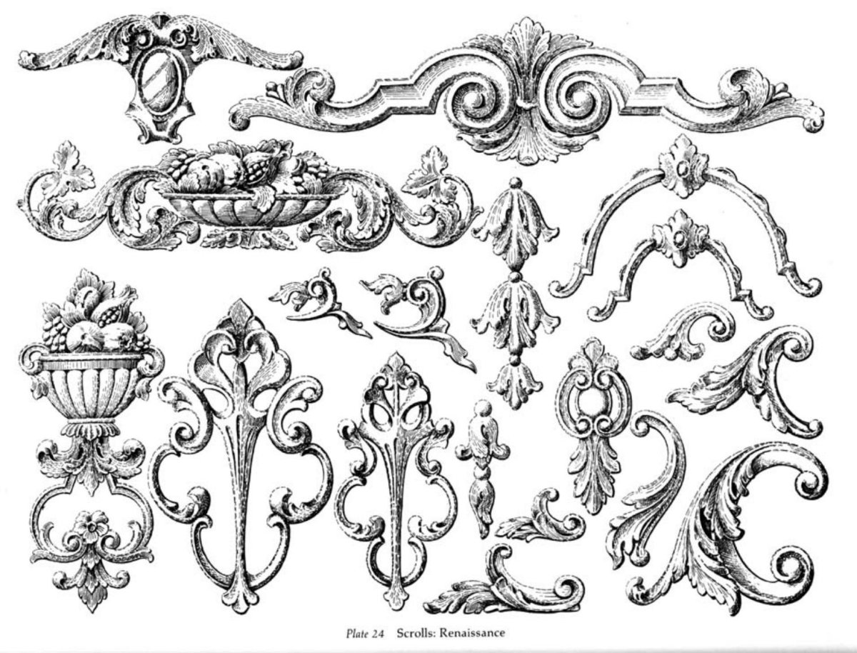 Трафареты для стен