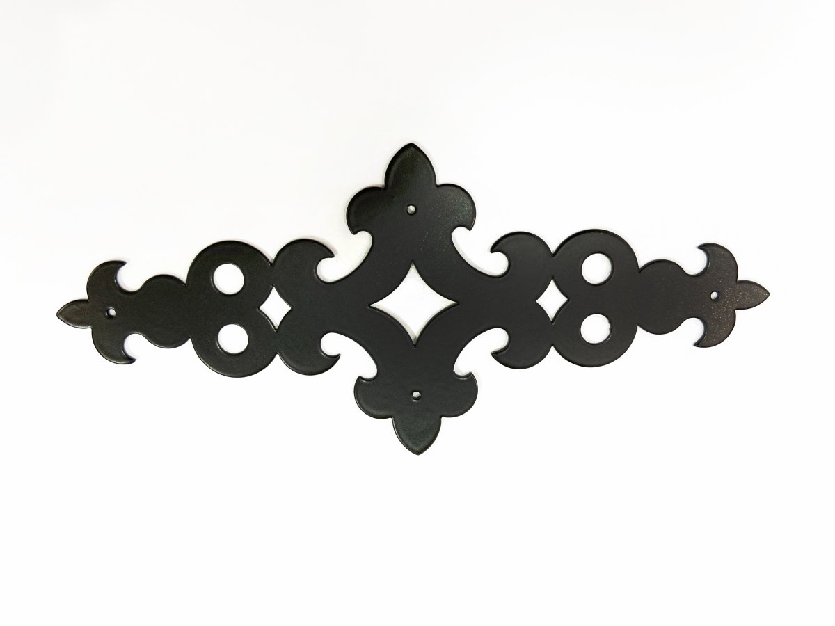 Мебельный декор накладка мебельная п09-170х75 черный матовый