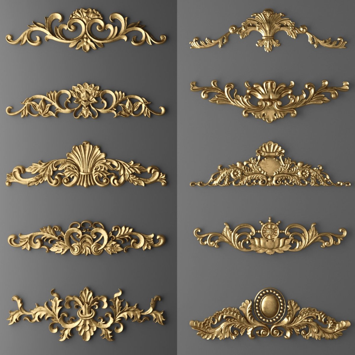 Резной декор для мебели