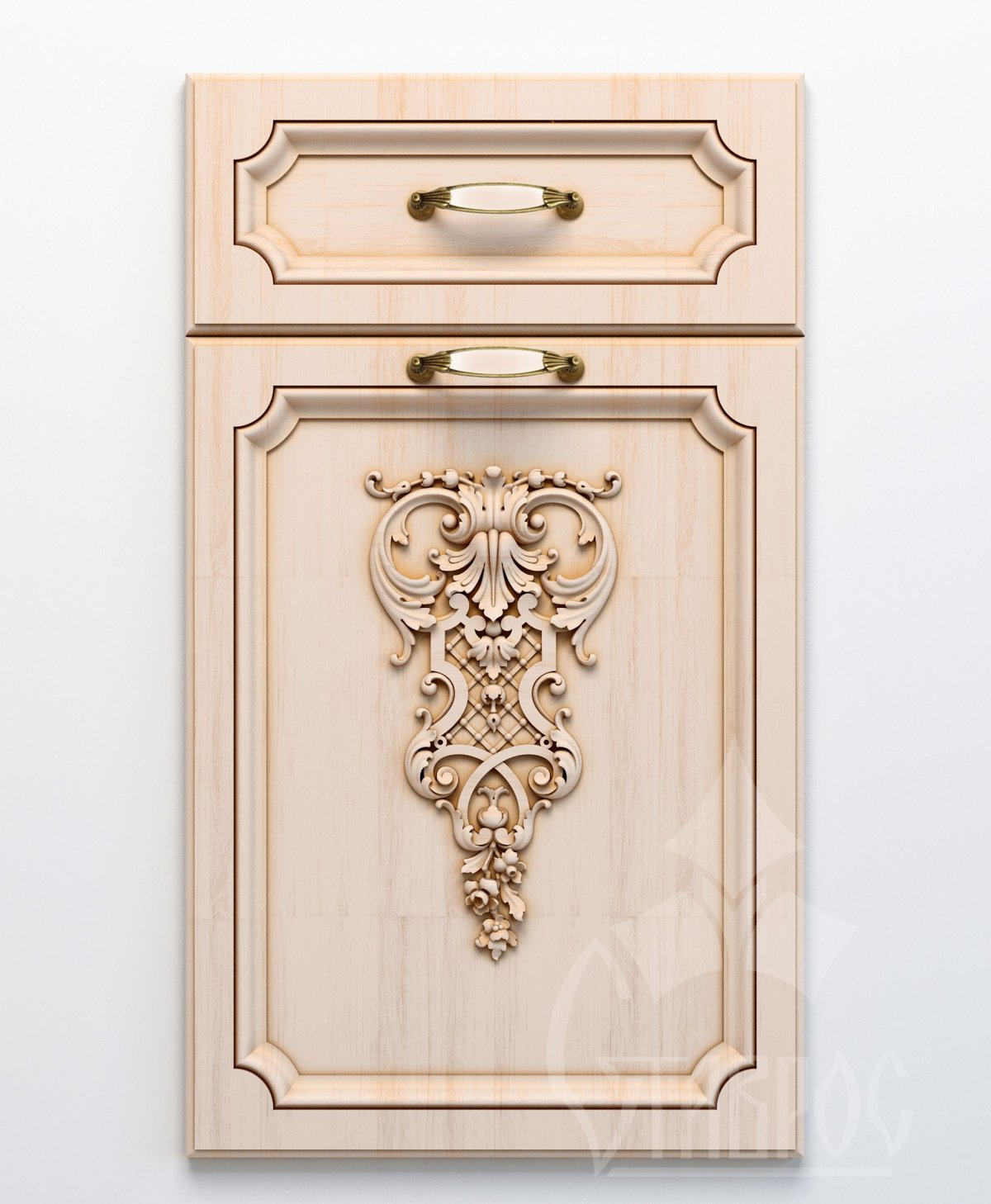 Накладка декоративная металл ф68