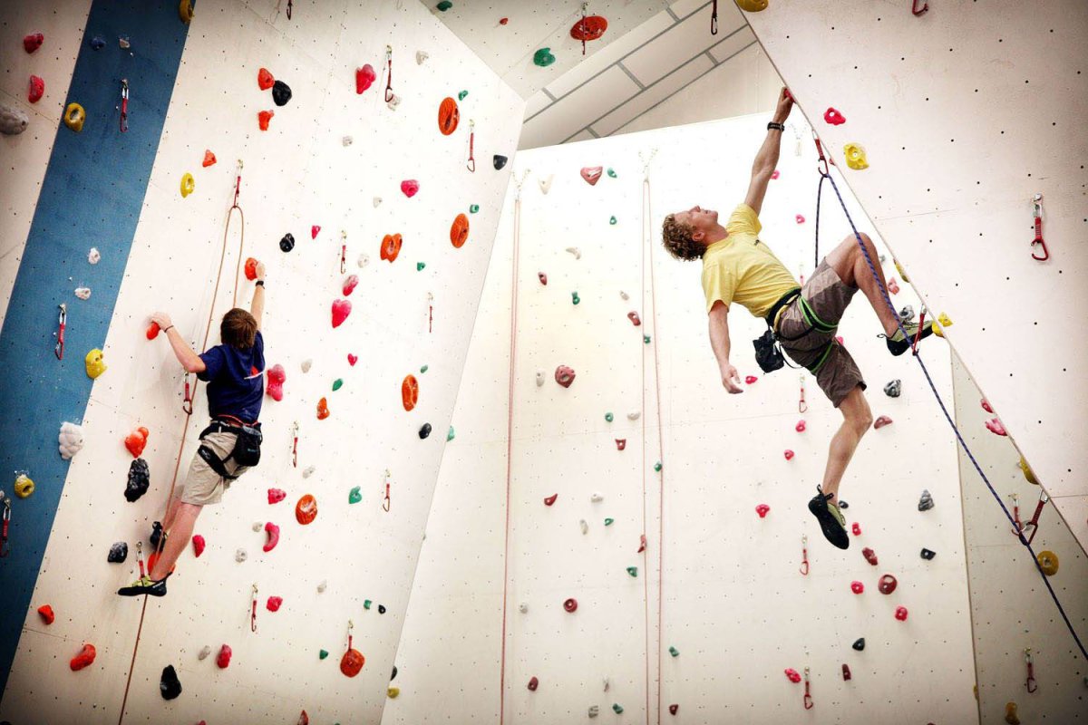 Стена для скалолазания