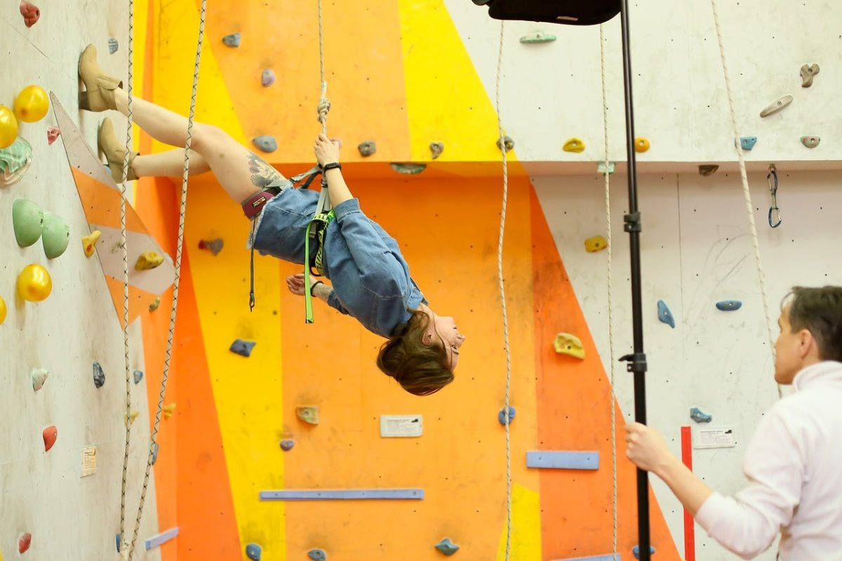 Скалолазание для детей