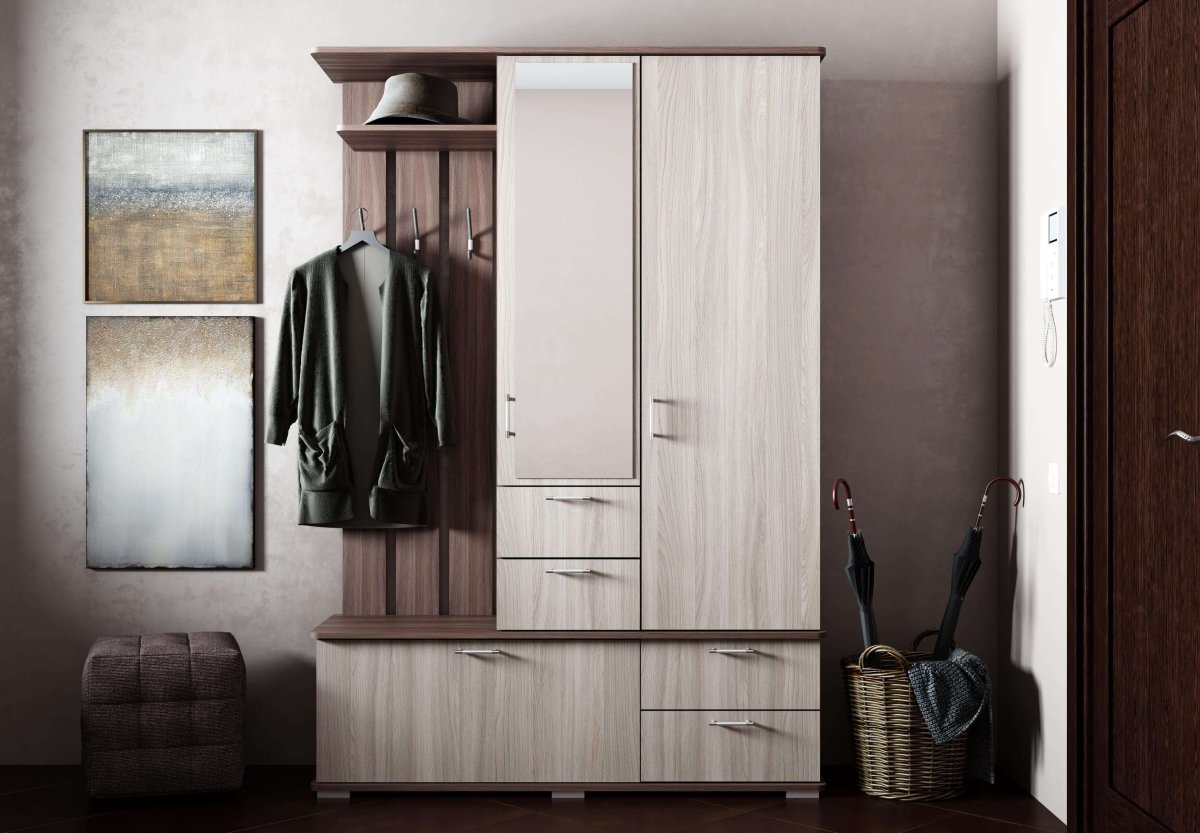 Встроенная прихожая купе