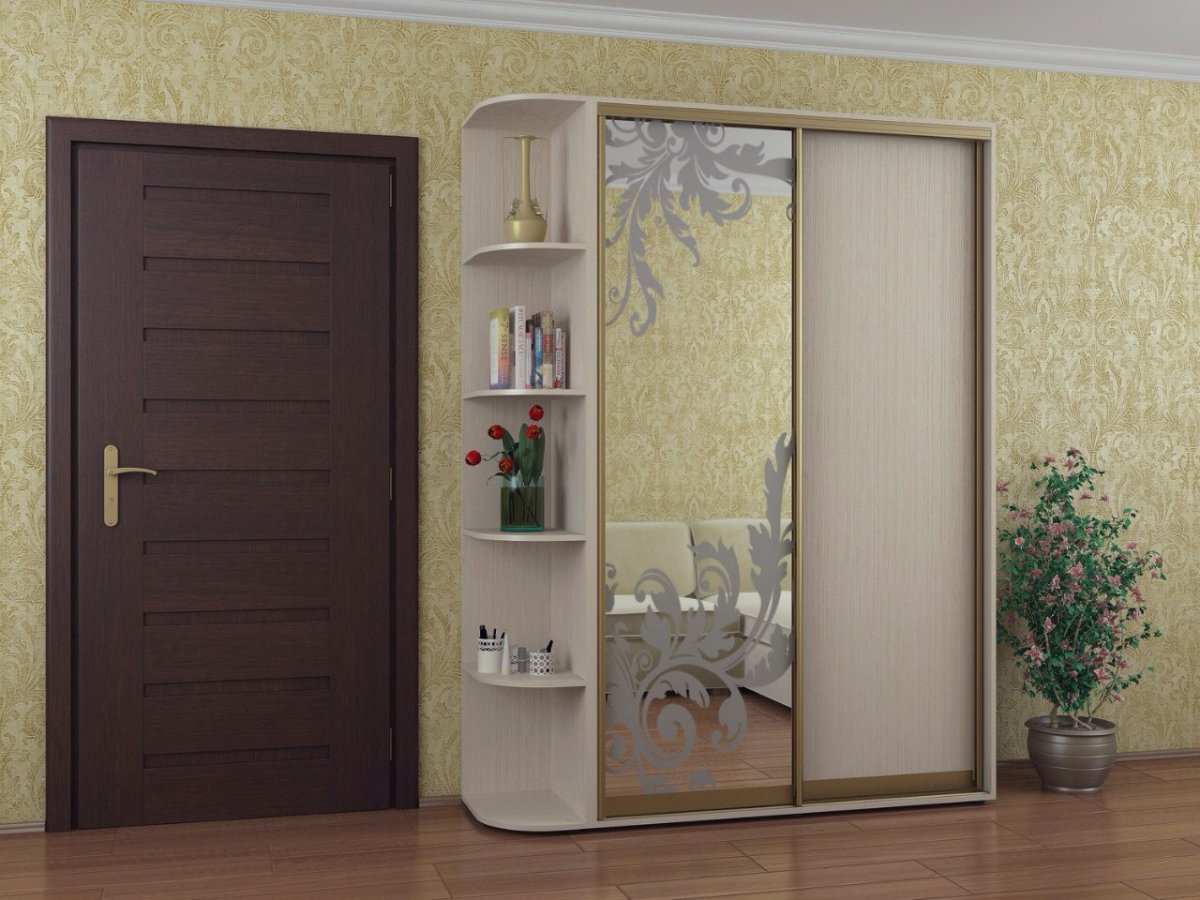 Встроенный шкаф из МДФ