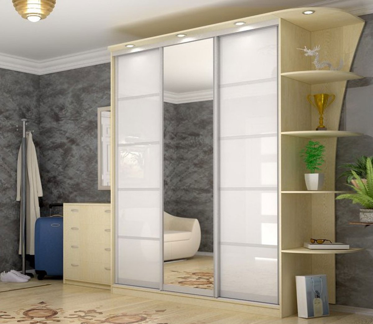 Встроенные шкафы в прихожую