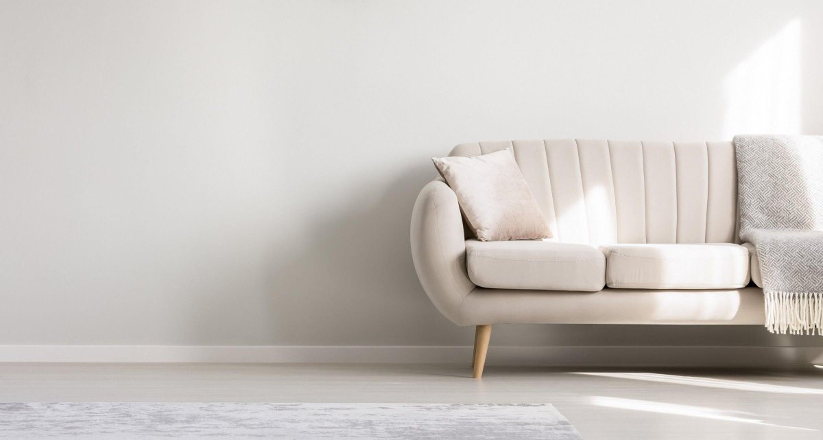 Фон комната с диваном для визитки