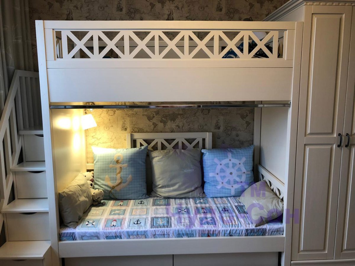 Двухъярусная кровать для подростков