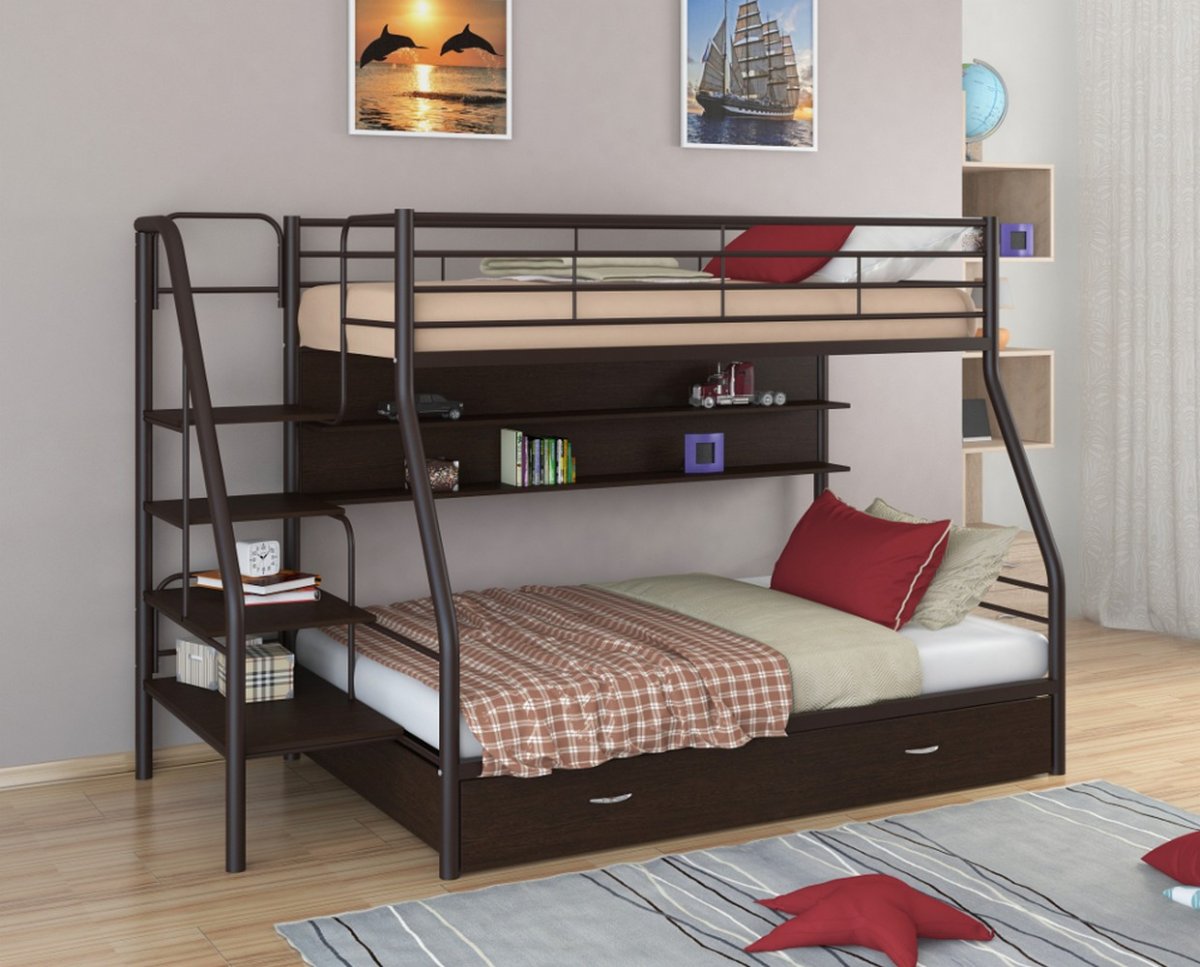 Комната с двухъярусной кроватью