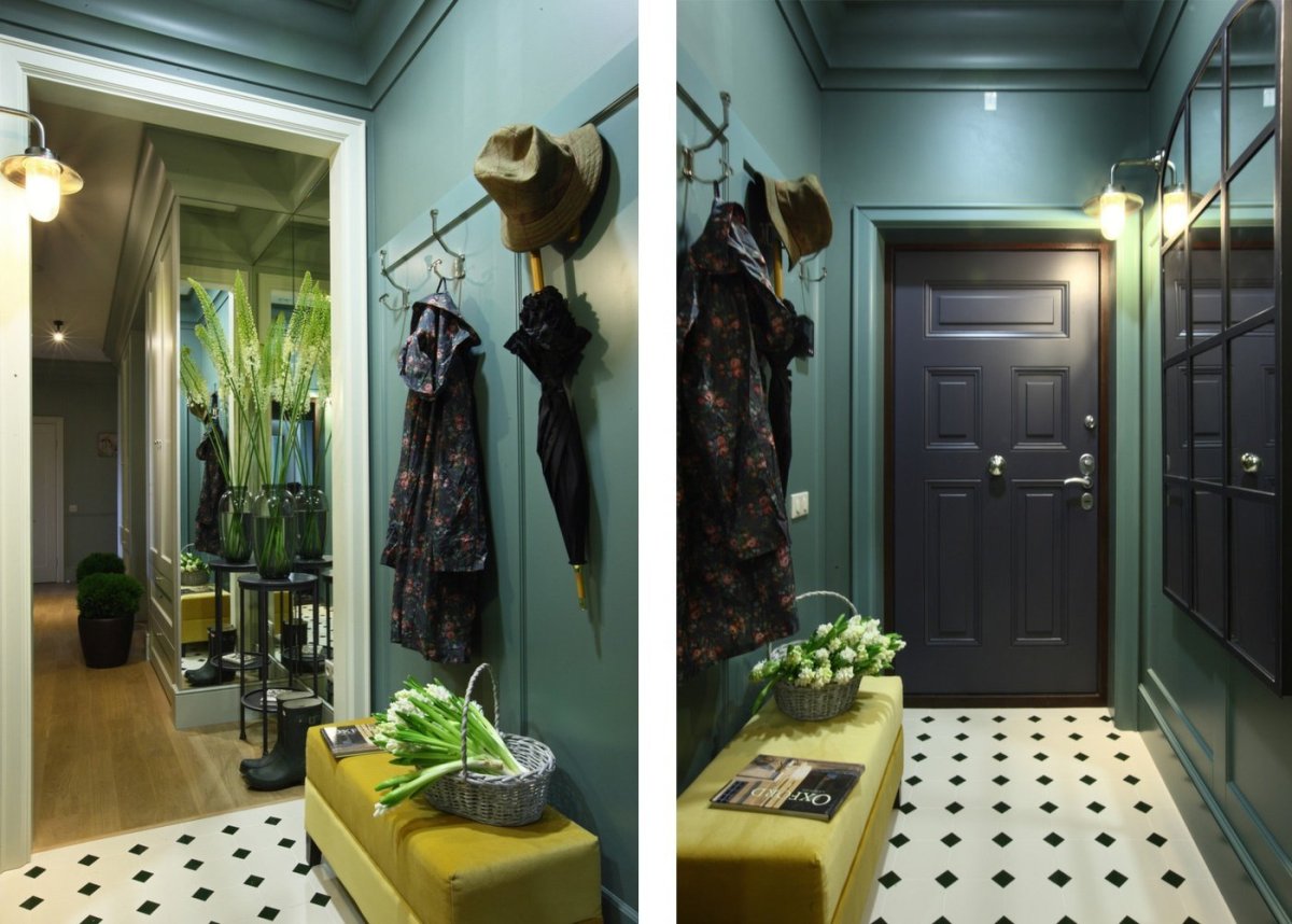 Шкаф в прихожую с диванчиком