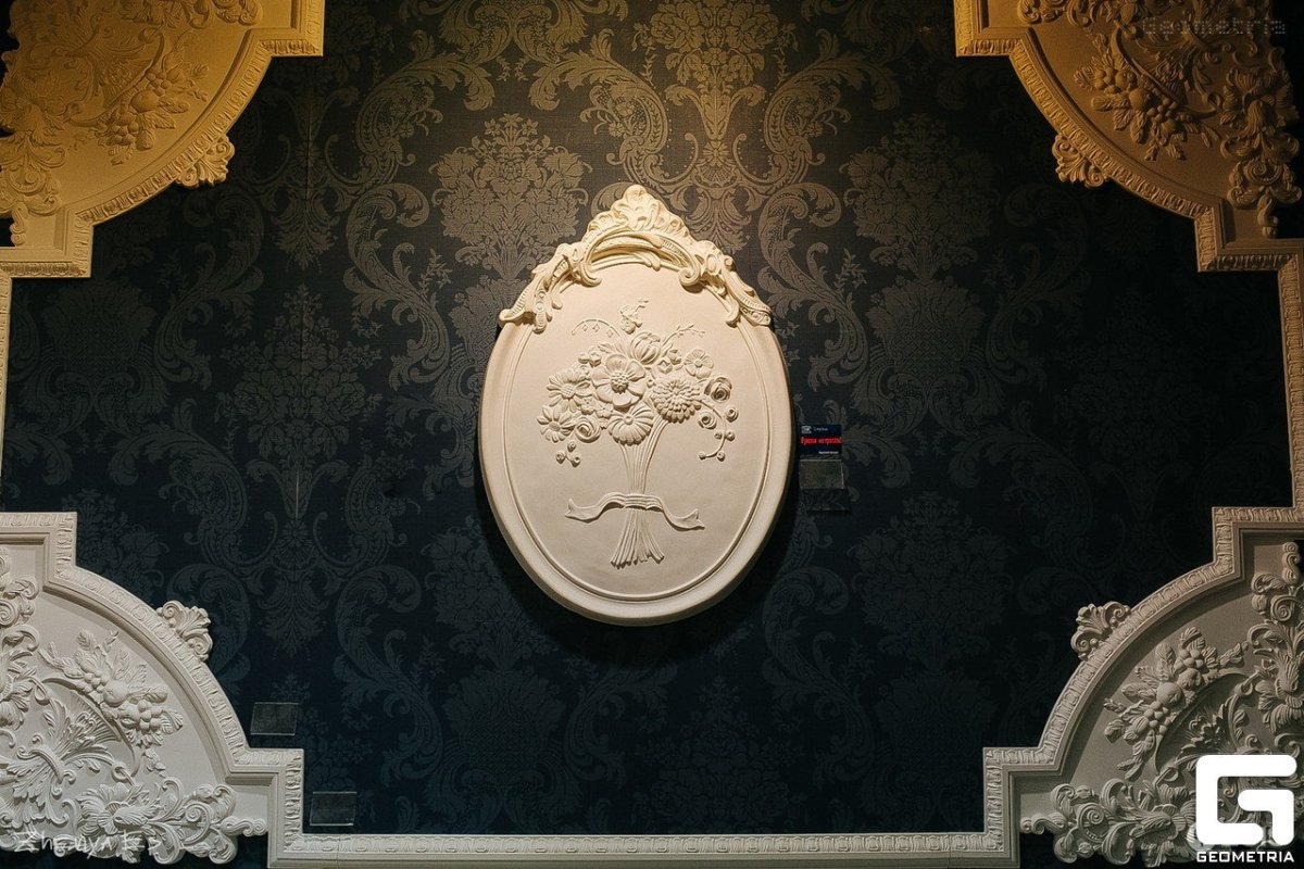 Стенды лепной декор