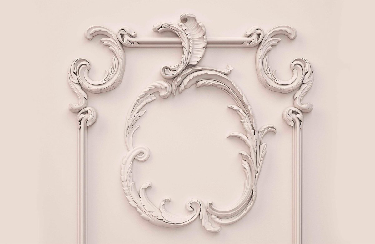 Рамка из лепнины
