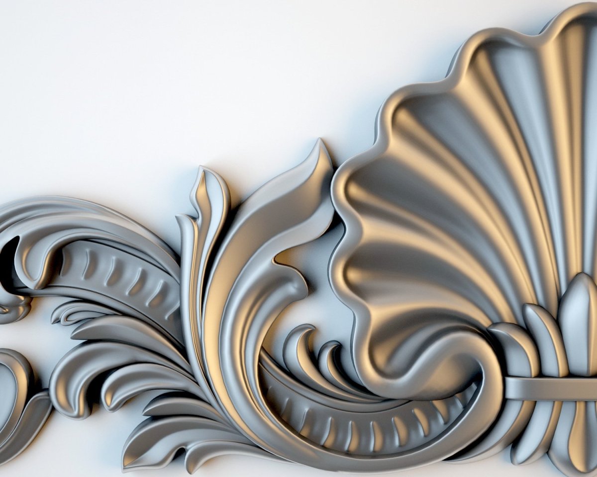 Моделинг лепнины в 3ds Max