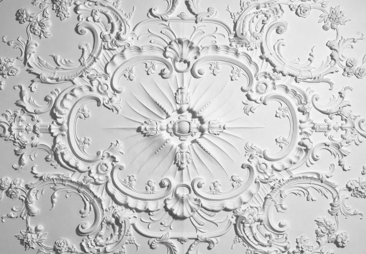Гипсовая лепнина текстура