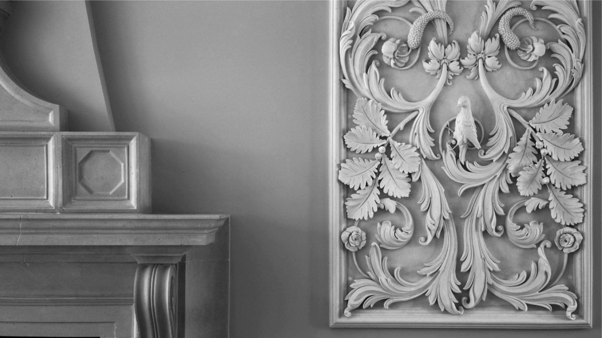 Гипсовая лепнина в интерьере