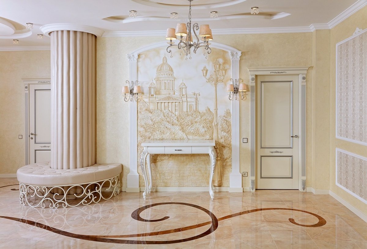 Лепнина в интерьере