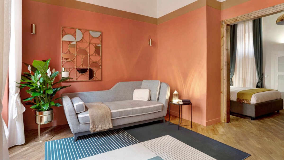 Интерьеры кухни в терракотовых тонах