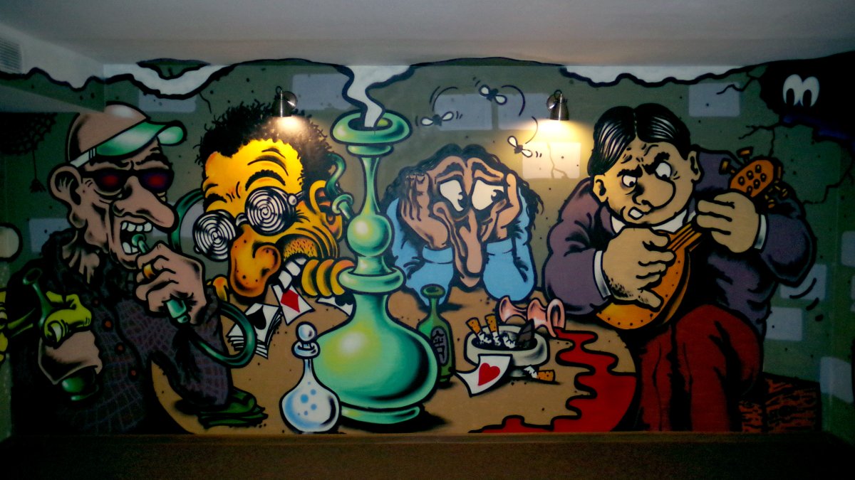 Картины для кальянной на стену