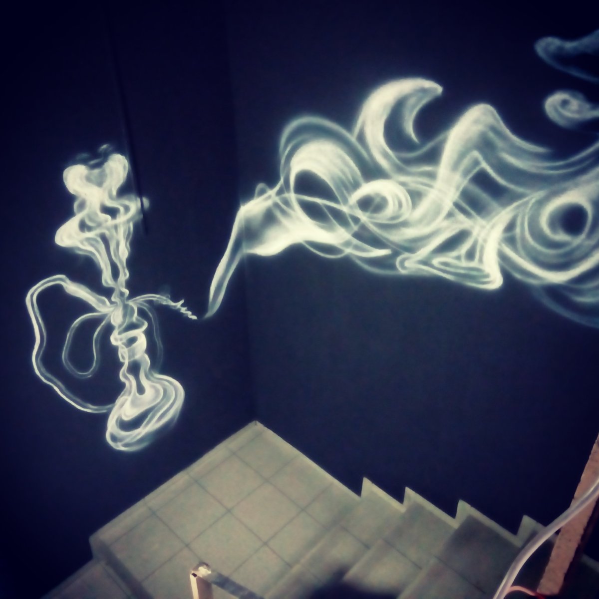 Рисунки в кальянной абстракция