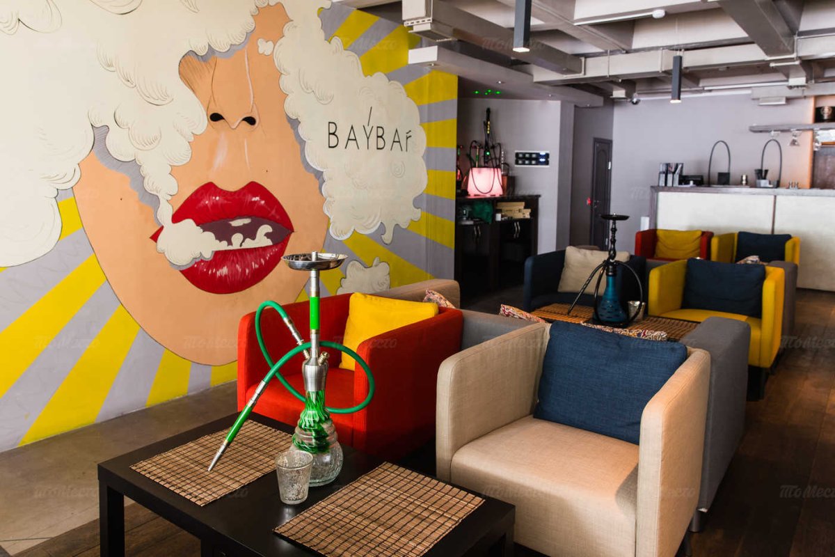 Роспись стен в кальянной