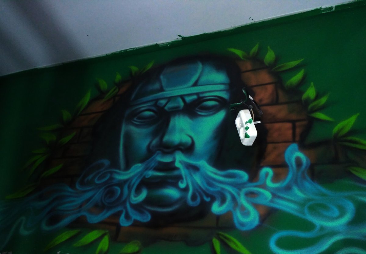 Художественная роспись стен в офисе