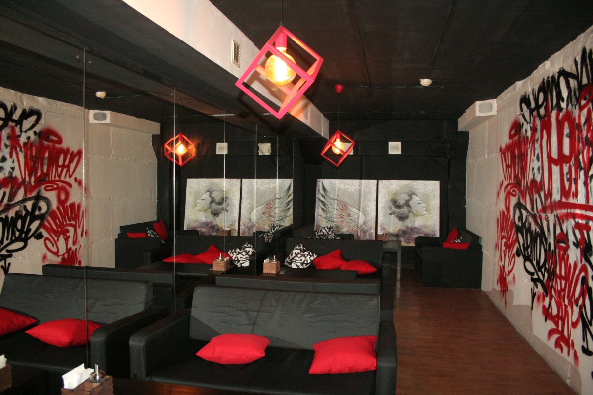 Роспись стен в кальянных