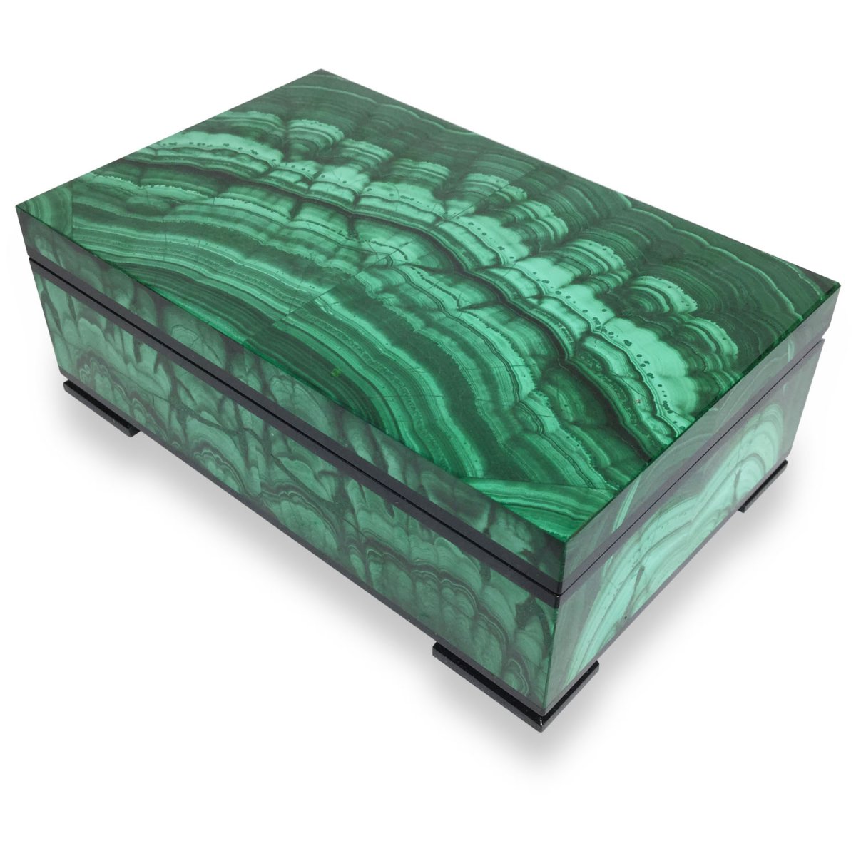 Шкатулка ларец малахит