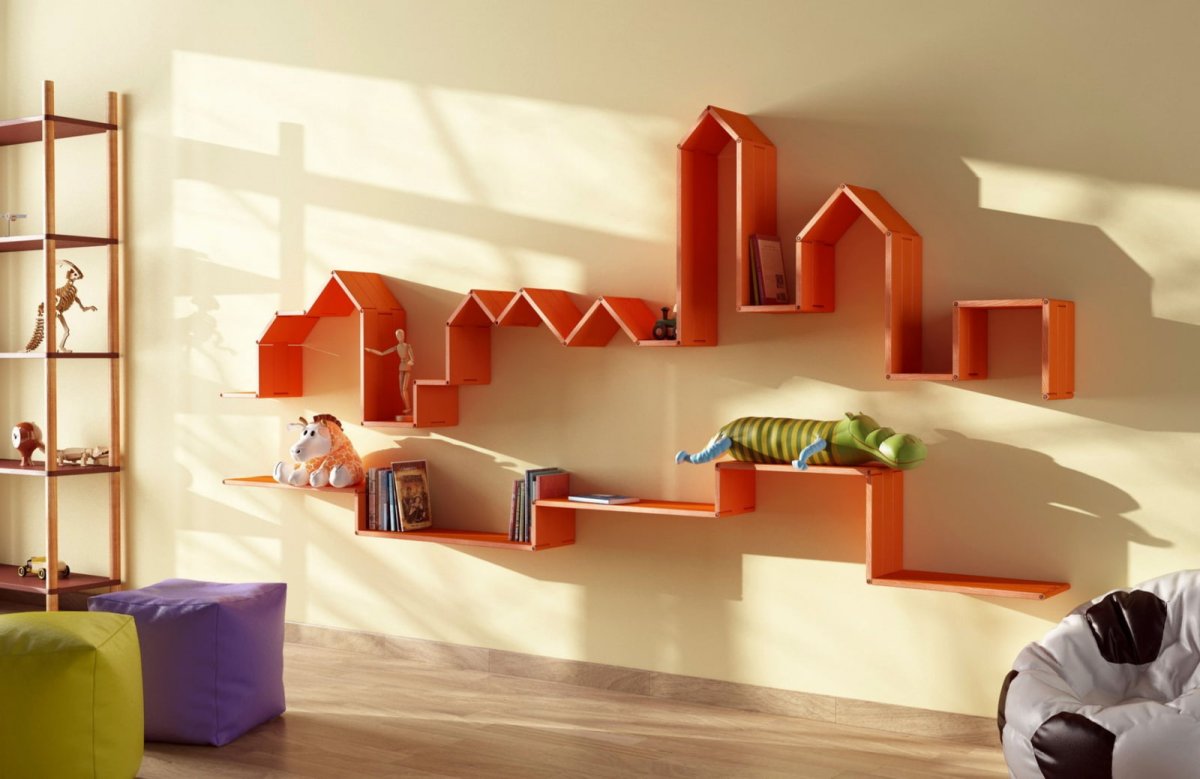 ТРИЯ полка настенная Тип 4