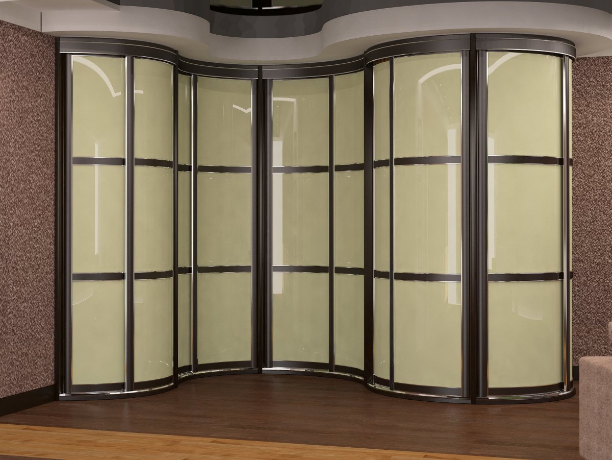 Radius line радиусные шкафы купе