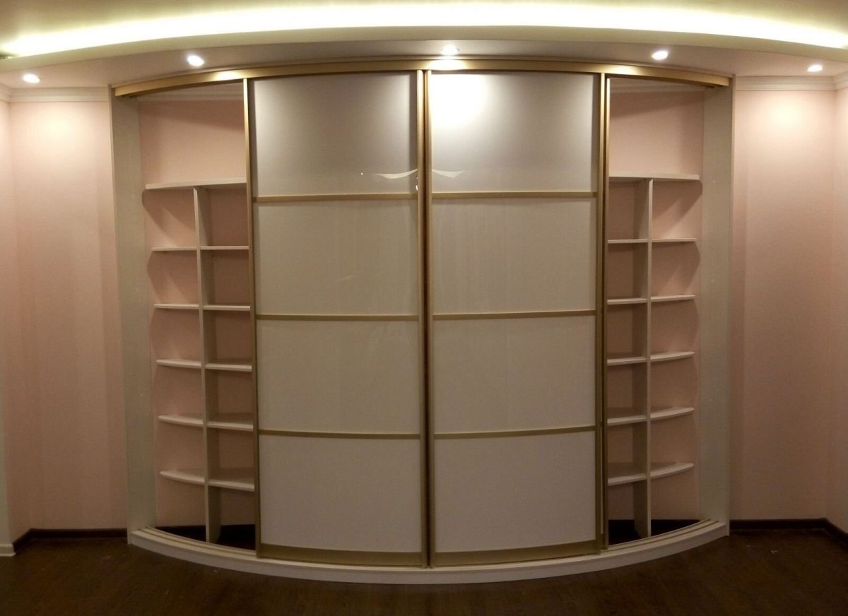 Авангард радиусные шкафы