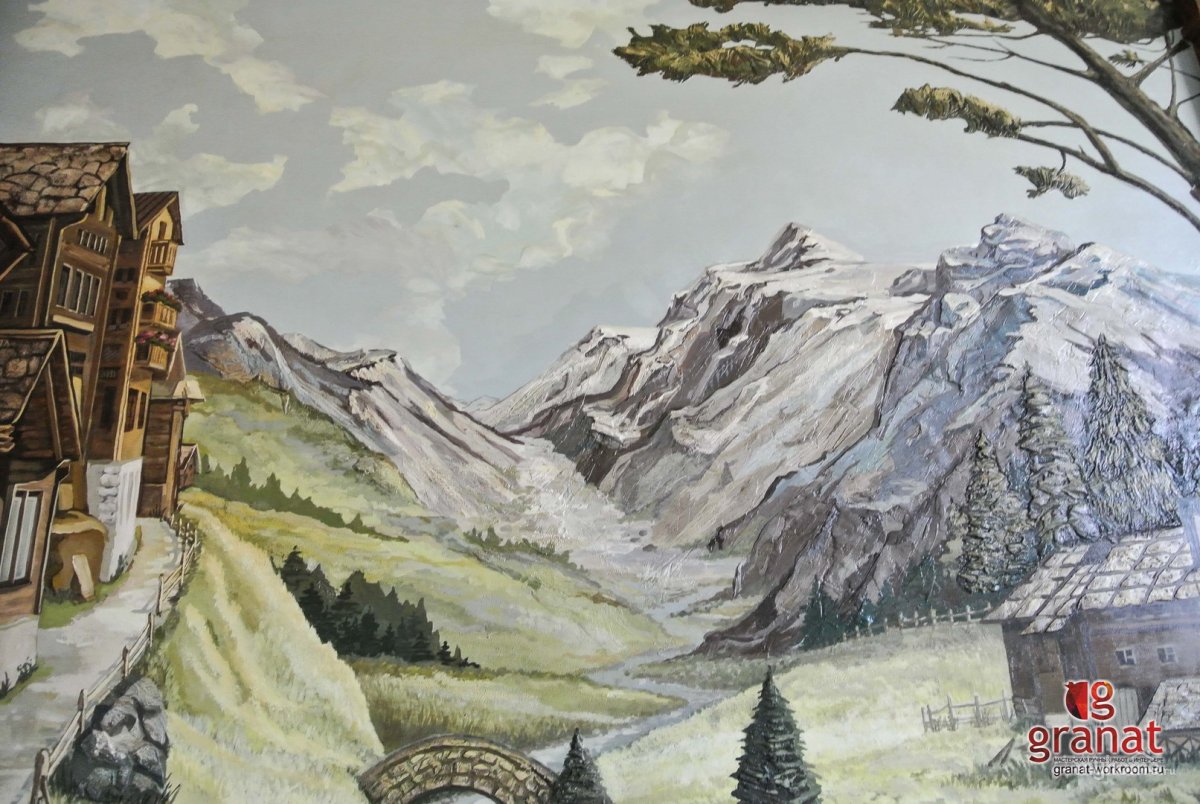 Барельеф горы