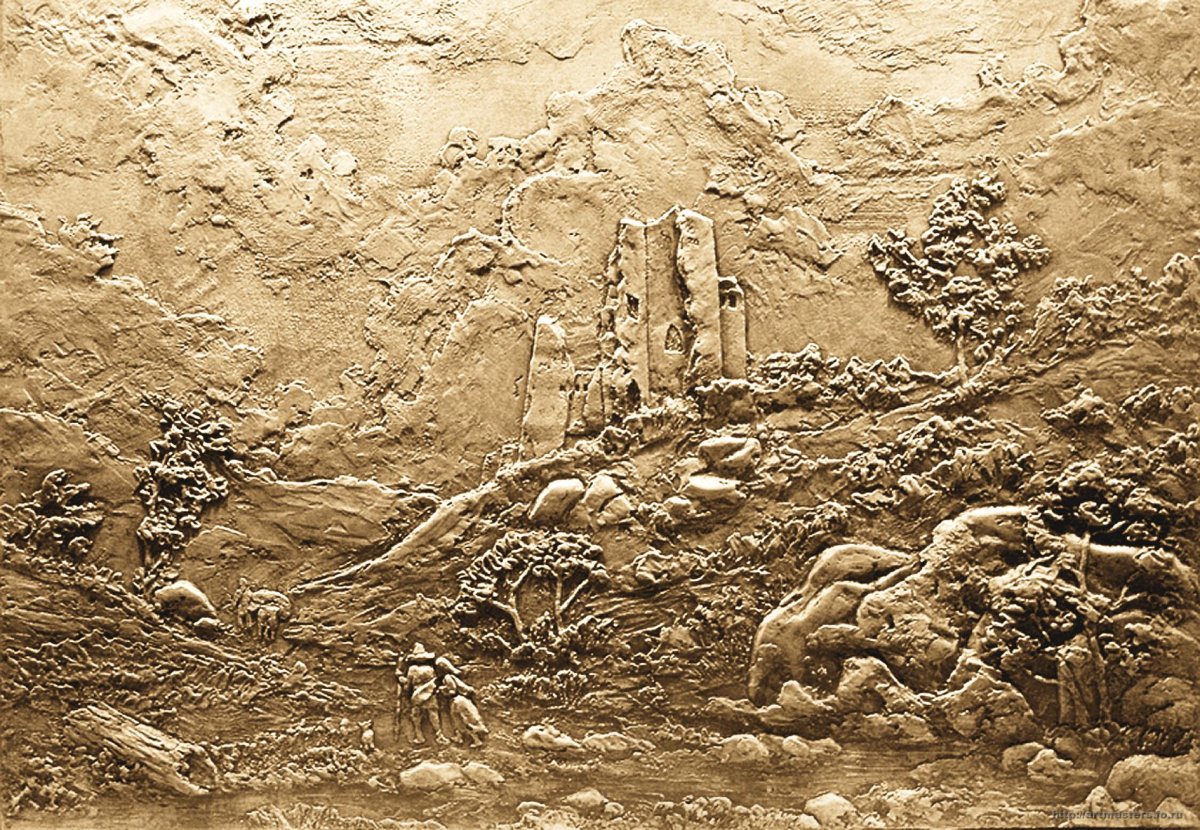 Рельефная штукатурка