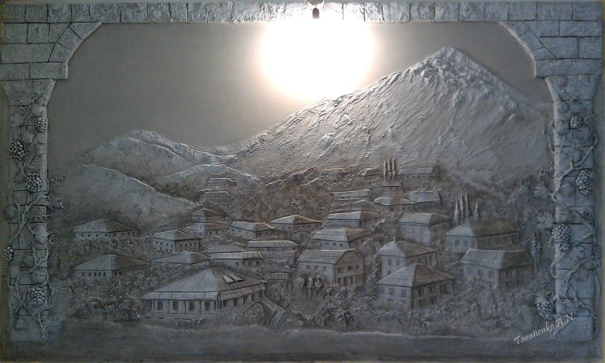 Горы барельеф Хабибов