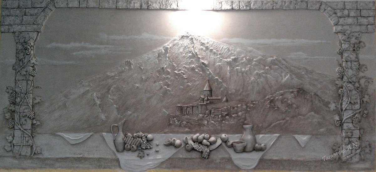 Хор Вирап барельеф