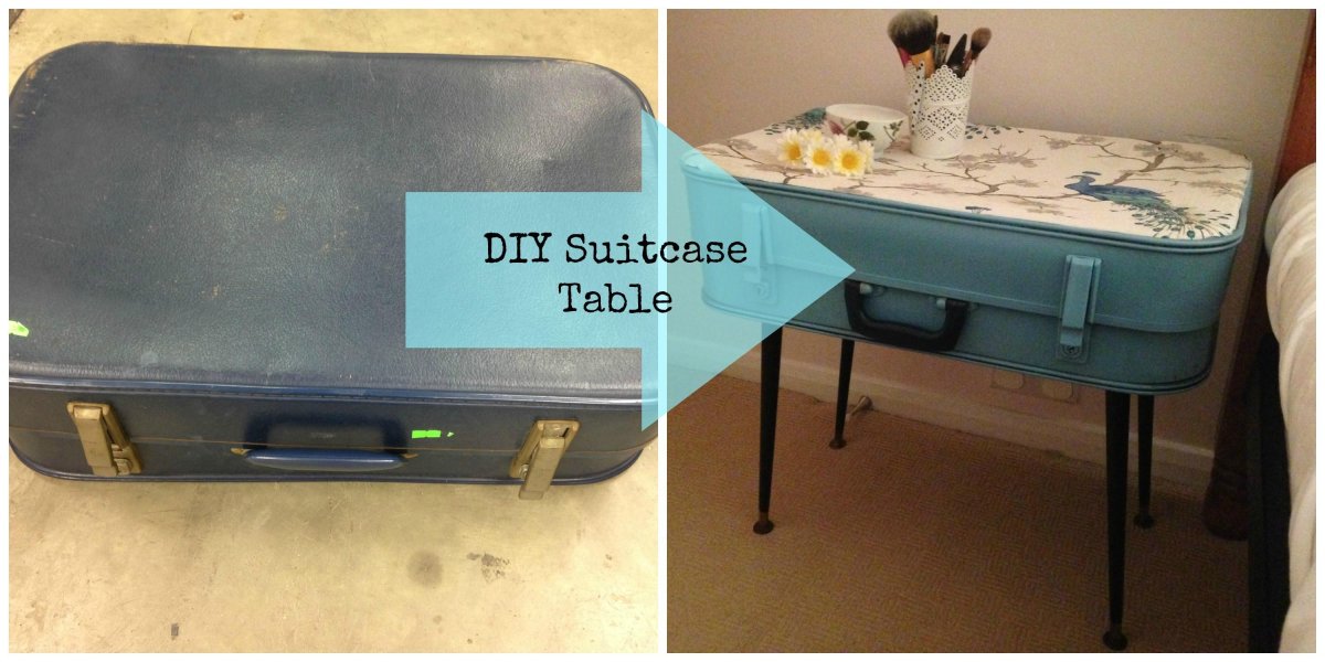 Журнальный столик из чемодана