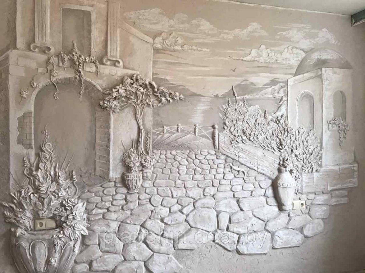 Венецианская штукатурка ВГТ барельеф
