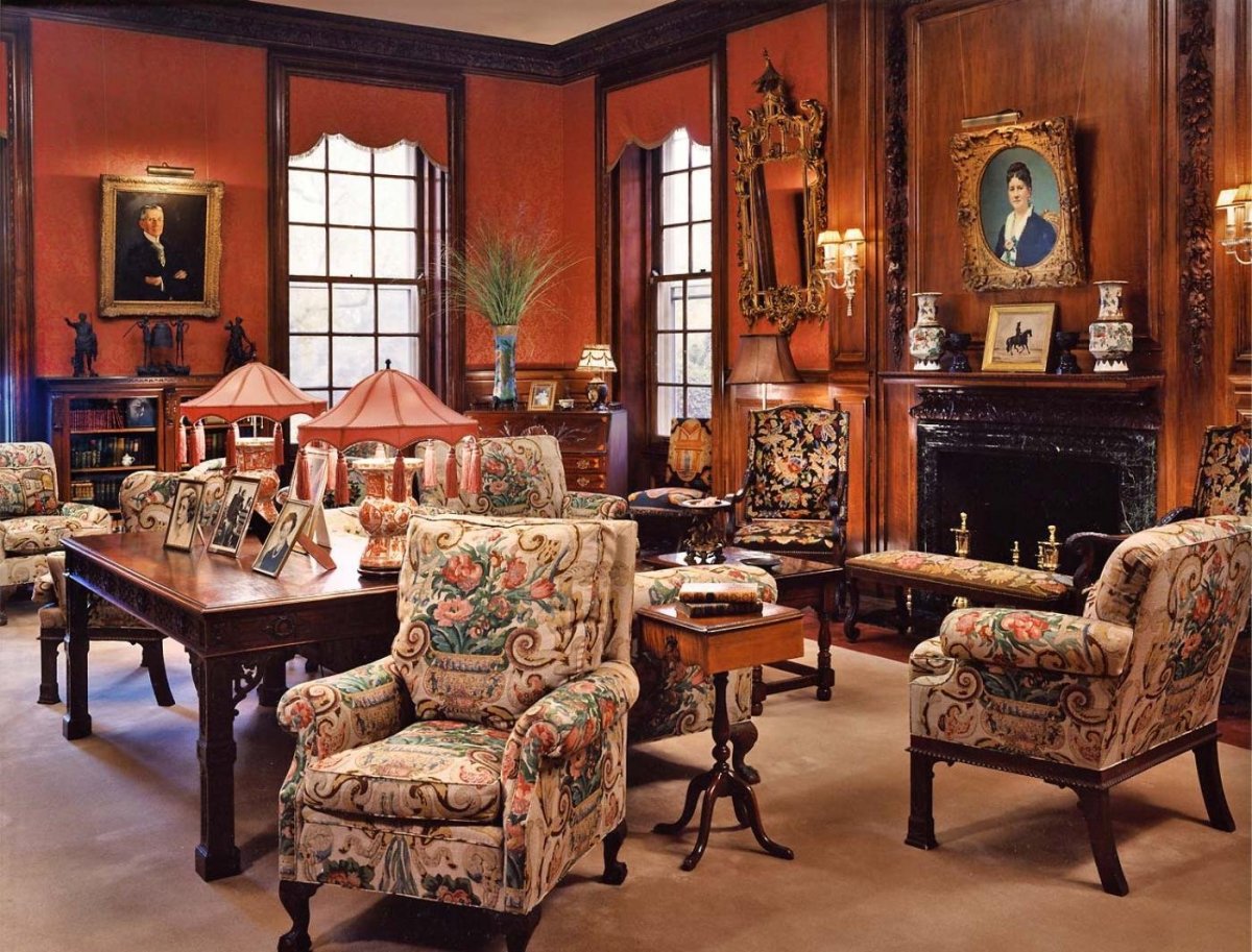 Викторианский стиль в интерьере